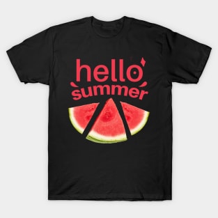 Hello summer watermelon T-Shirt